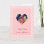 Het Spaans: Moederdag/Dia DE las madres Feestdagen Kaart (Voorkant)