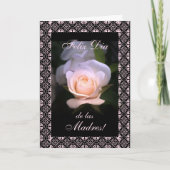Het Spaans: Moederdag/Dia DE las madres Kaart (Voorkant)