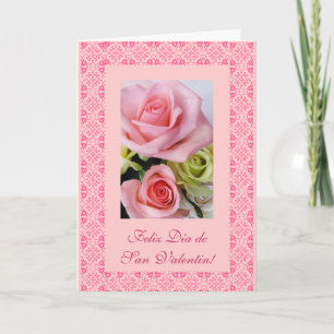 Het Spaans: Valentijnsdag - Dia DE San Valentin Feestdagen Kaart