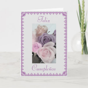 Het Spaans: Verjaardag Cumpleanos Kaart