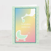 Het Spaans verwachten wij Kaart (Voorkant)