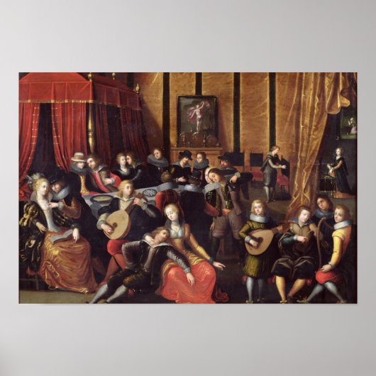 Het Spaanse concert of de Gallant Rest Poster (Voorkant)