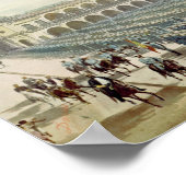 Het Spaanse expeditiekorps in Vera Cruz Poster (Hoek)