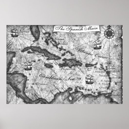 Het Spaanse hoofddoek Poster (Voorkant)