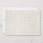 Het Spaanse huwelijk nodigt iedereen uit in één W- Kaart (Achterkant)