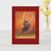 Het Spaanse (klantgerichte) Wenskaart van de Dans Kaart (Gele Bloem)