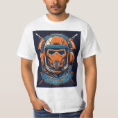 Het Space man - trending T-shirt (Voorkant)