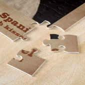 Het spaniel van Sprightly Springer Legpuzzel (Zijkant)