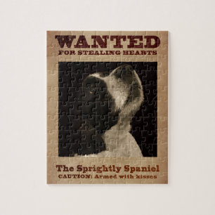 Het spaniel van Sprightly Springer Legpuzzel