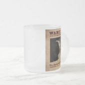 Het spaniel van Sprightly Springer Matglas Koffiemok (Voorkant rechts)