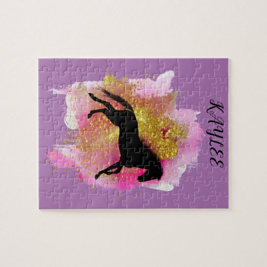 HET SPARKEREN VAN DE HORSE GEPUBLICEERD. LEGPUZZEL (Horizontaal)