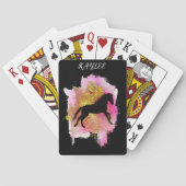 HET SPARKEREN VAN HORSE HET SPELEN KAARTEN PERSONA (Achterkant)