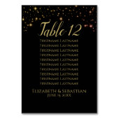 Het Sparkles Aantal van de Lijst van de Weddenscha Kaart (Voorkant)