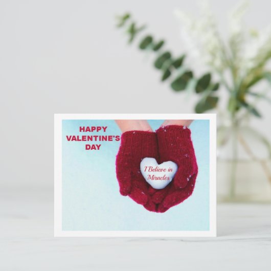 Het speciale Briefkaart van de Mirakelen van (Staand voorkant)