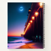 Het speciale Bullet Journal van de pier Moonlit Notitieboek (Achterkant)