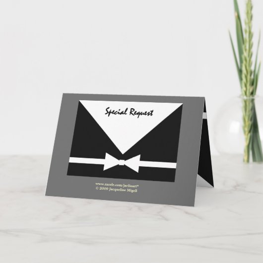 Het Speciale Verzoek van de NAAM van de DOUANE - (Achterkant)