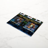 Het specimen Hunter Pub Folie Feestdagen Briefkaart (Gedraaid)