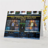 Het specimen Hunter Pub Kaart (Gele Bloem)