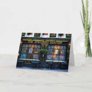 Het specimen Hunter Pub Kaart
