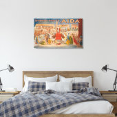Het spectaculaire aida theatrisch Poster Canvas Afdruk (Insitu (Slaapkamer))