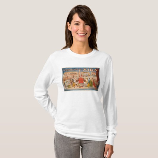 Het spectaculaire aida theatrisch Poster T-shirt (Voorkant volledig)
