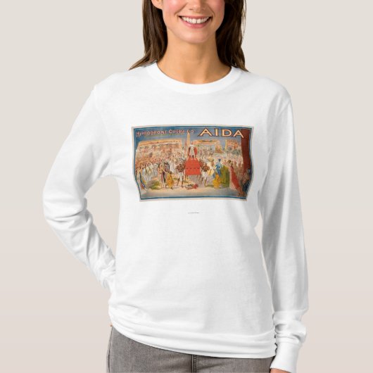Het spectaculaire aida theatrisch Poster T-shirt (Voorkant)