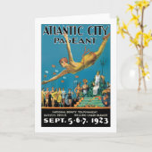 Het Spectakel van Atlantic City Kaart (Gele Bloem)