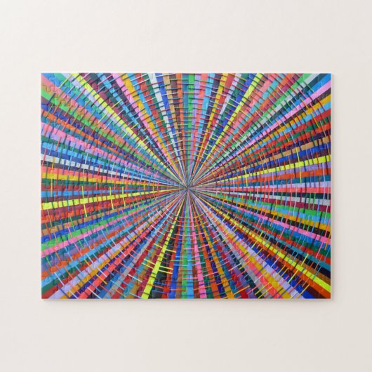 Het spectrum (het autistische spectrum) Jigzaag Pu Legpuzzel (Horizontaal)