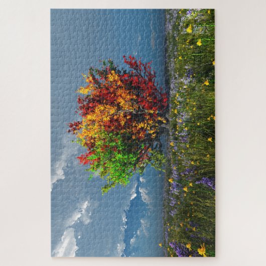 Het spectrum van de Herfst Legpuzzel (Verticaal)