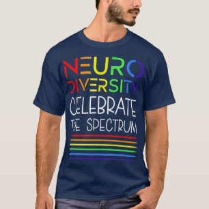 Het spectrum van de neurodiversiteit en autisme A T-shirt