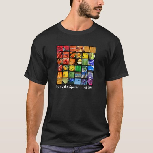 Het Spectrum van het Leven T-shirt (Voorkant)