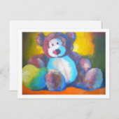 Het speelgoed draagt briefkaart (Voorkant / Achterkant)