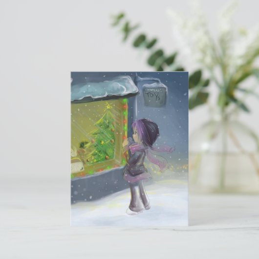 Het Speelgoed van de winters Briefkaart (Staand voorkant)