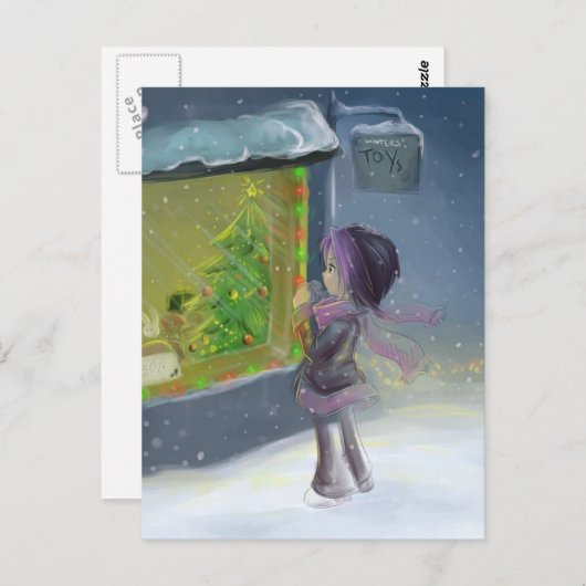 Het Speelgoed van de winters Briefkaart (Voorkant / Achterkant)