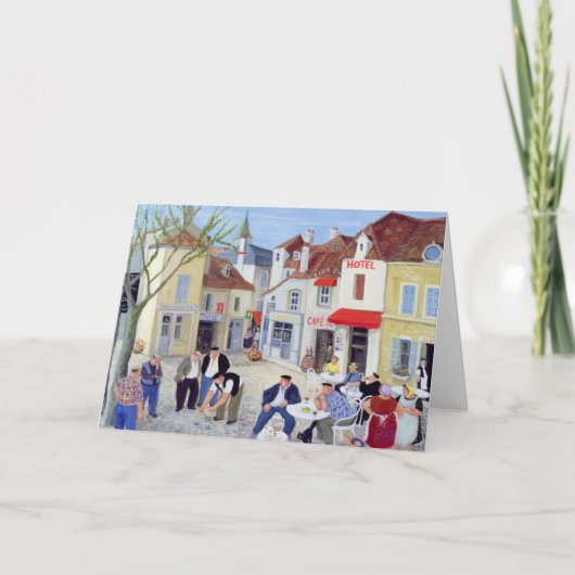 Het spel Burgundy Kaart (Voorkant)