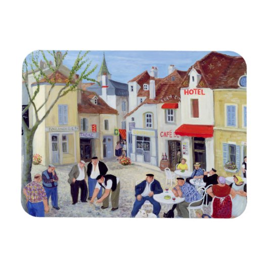 Het spel Burgundy Magneet (Horizontaal)