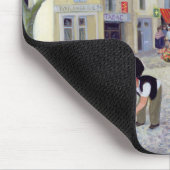 Het spel Burgundy Muismat (Hoek)