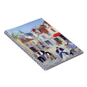 Het spel Burgundy Notitieboek (Rechterzijde)