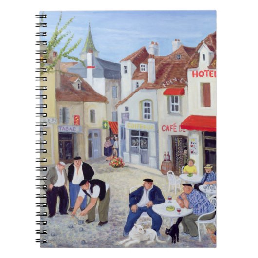 Het spel Burgundy Notitieboek (Voorkant)