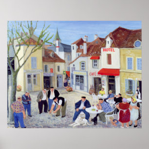 Het spel Burgundy Poster