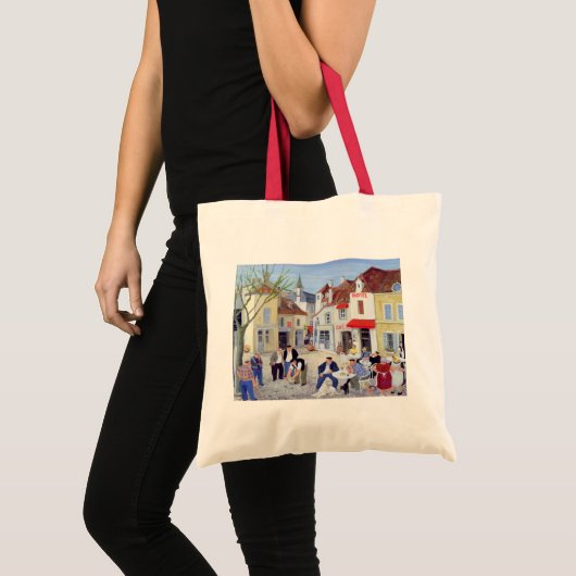 Het spel Burgundy Tote Bag (Voorkant (product))