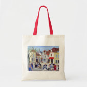 Het spel Burgundy Tote Bag (Voorkant)