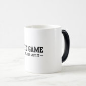 Het spel dat je net hebt verloren magische mok (Voorkant rechts)