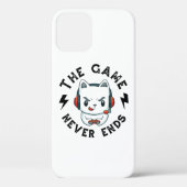 Het spel eindigt nooit Case-Mate iPhone case (Achterkant)