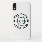 Het spel eindigt nooit Case-Mate iPhone case (Achterkant)