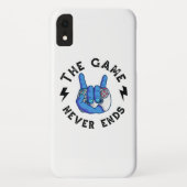 Het spel eindigt nooit Case-Mate iPhone case (Achterkant)