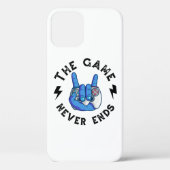 Het spel eindigt nooit Case-Mate iPhone case (Achterkant)