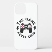 Het spel eindigt nooit Case-Mate iPhone case (Achterkant)