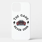 Het spel eindigt nooit Case-Mate iPhone case (Achterkant)