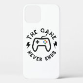Het spel eindigt nooit Case-Mate iPhone case (Achterkant)